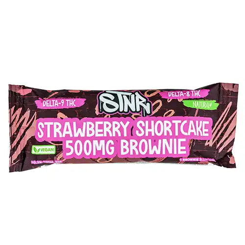 Strawberry Shortcake STNR 500mg Delta 8 Brownies | Skyline Smoke Shop