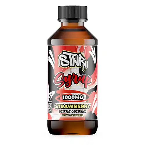 Strawberry STNR 1000mg Delta 8 Syrups | Skyline Smoke Shop