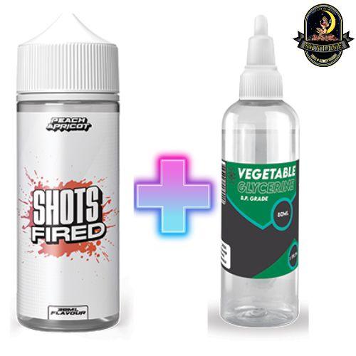 GBOM Shots Fired Peach Apricot Longfill Aroma | GBOM | Skyline Smoke Company | South Africa