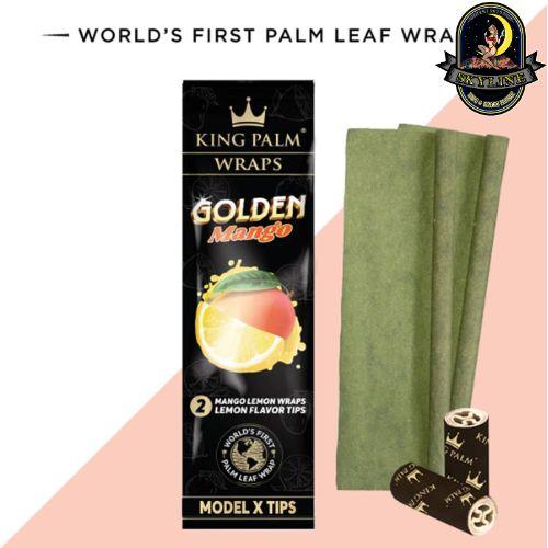 Golden Mango Flavored Palm Blunt Wraps | King Palm | Skyline Vape & Smoke Lounge | South Africa