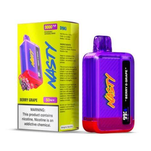 Nasty Bar Berry Grape 9000 Puff Disposable Vape | Nasty | Skyline Smoke Company | South Africa