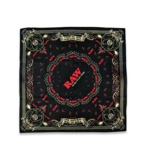 RAW Black Bandana | RAW | Skyline Smoke Company | South Africa