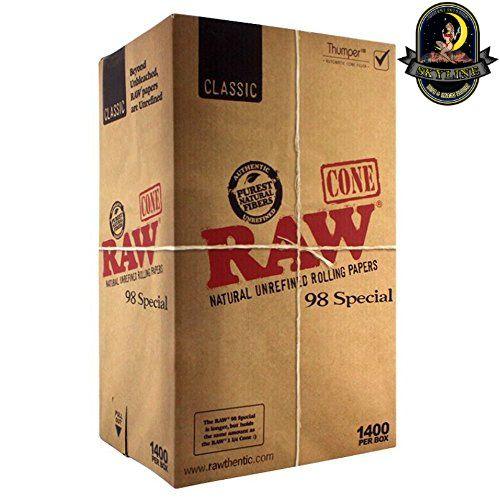 RAW Classic 98 Special Cones 1400 Bulk Box | RAW | Skyline Vape & Smoke Lounge | South Africa