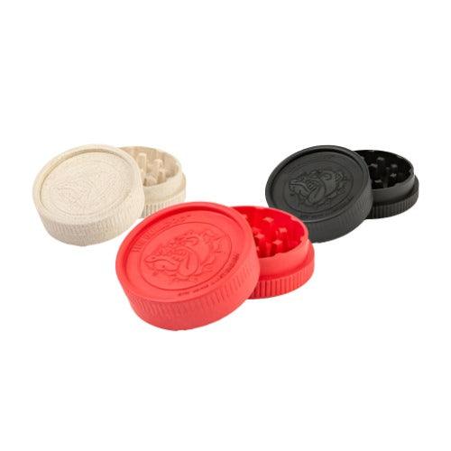 The Bulldog 2pc Plastic Eco Grinders | The Bulldog Amsterdam | Skyline Smoke Company | South Africa