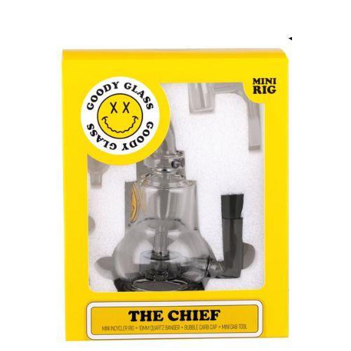 The Chief Mini Dab Rig 4-Piece Kit | Goody Glass USA | Skyline Smoke Company | South Africa