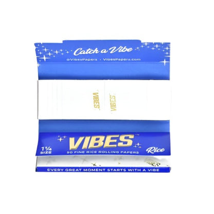 Vibes Rice Papers 1 1/4 Slim With Tips | Skyline Smoke Shop | South Africa