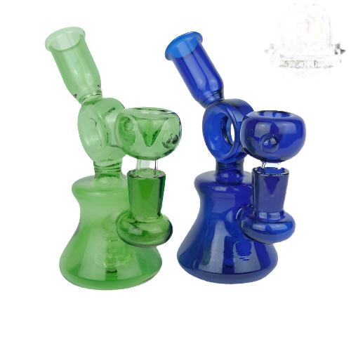 Blue & Green Glass Dab Rigs | Skyline Smoke Shop | Skyline Smoke Company | South Africa