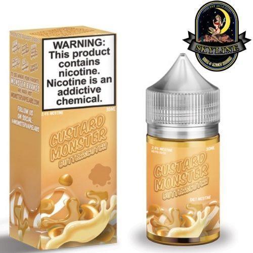 Custard Monster Butterscotch Nic Salt | Monster Labs | Skyline Vape & Smoke Lounge | South Africa