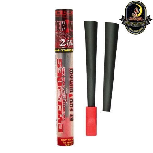 Cyclone Blakk Widow Cones | Cyclone Hemp Cones | Skyline Smoke Company | South Africa
