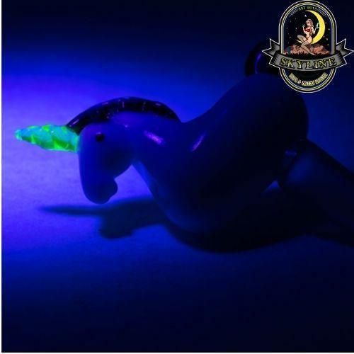 Glass UV Reactive Unicorn Herb Bowl | Empire Glass Works USA | Skyline Smoke Company | South Africa