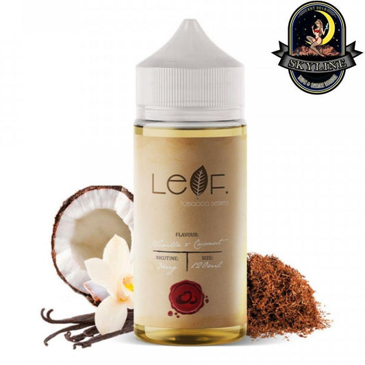 Leaf Vanilla & Coconut E-Liquid | Cloud Flavour Labs | Skyline Vape & Smoke Lounge | South Africa