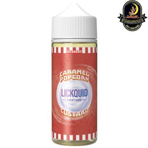 Lickquid Emotions Caramel Popcorn Custard E-Liquid | Lickquid Emotions | Skyline Vape & Smoke Lounge | South Africa