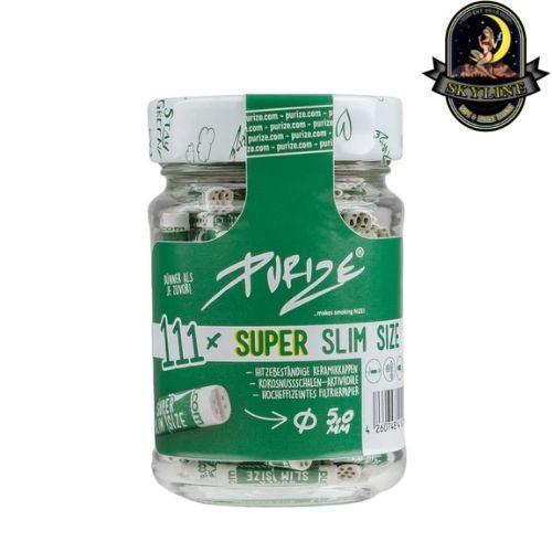 Purize Super Slim Jar Of 100 Filter Tips | Purize (GER) | Skyline Vape & Smoke Lounge | South Africa