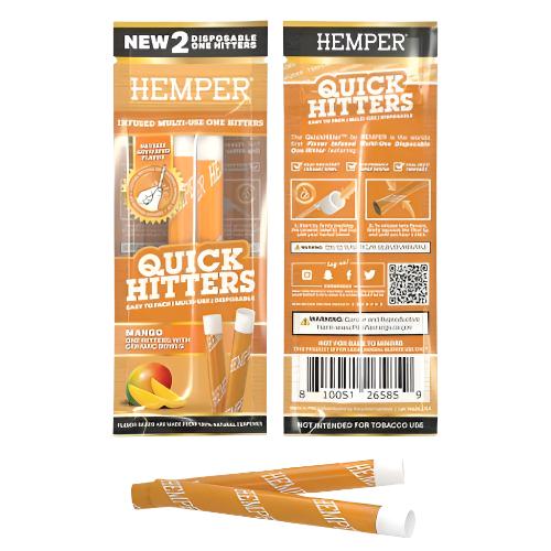 Quick Hitters Mango Multi-Use Disposable One Hitter | Hemper USA | Skyline Smoke Company | South Africa