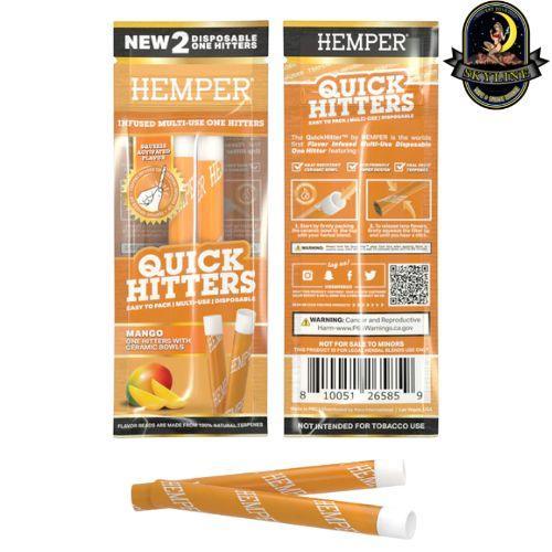 Quick Hitters Mango Multi-Use Disposable One Hitter | Hemper USA | Skyline Vape & Smoke Lounge | South Africa