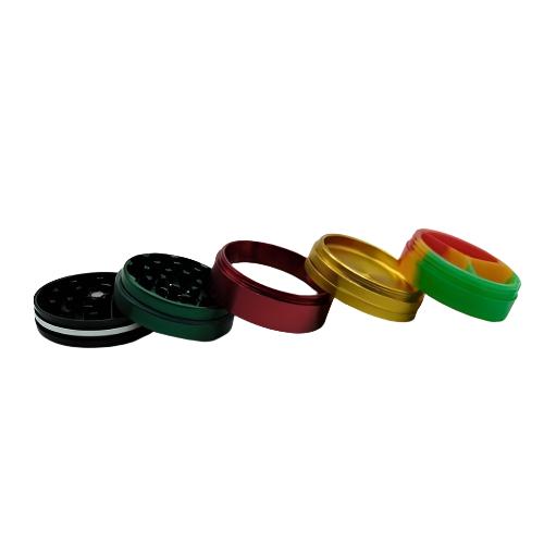 Rasta 5 Piece Grinder With Dab Storage | Skyline Smoke Shop | Skyline Smoke Company | South Africa