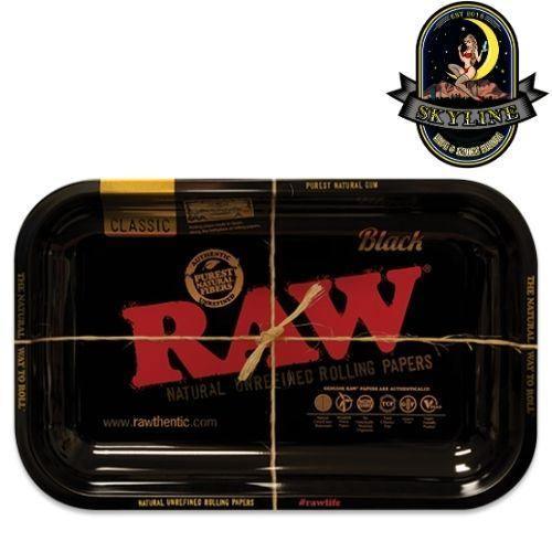 RAW Black Rolling Trays | RAW | Skyline Vape & Smoke Lounge | South Africa