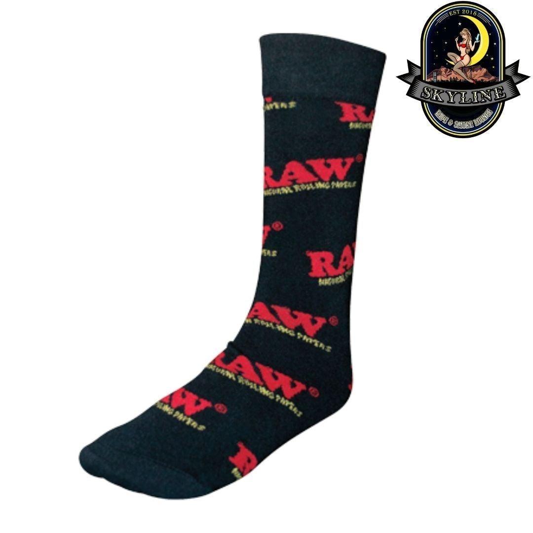 Raw Black Socks | RAW | Skyline Vape & Smoke Lounge | South Africa