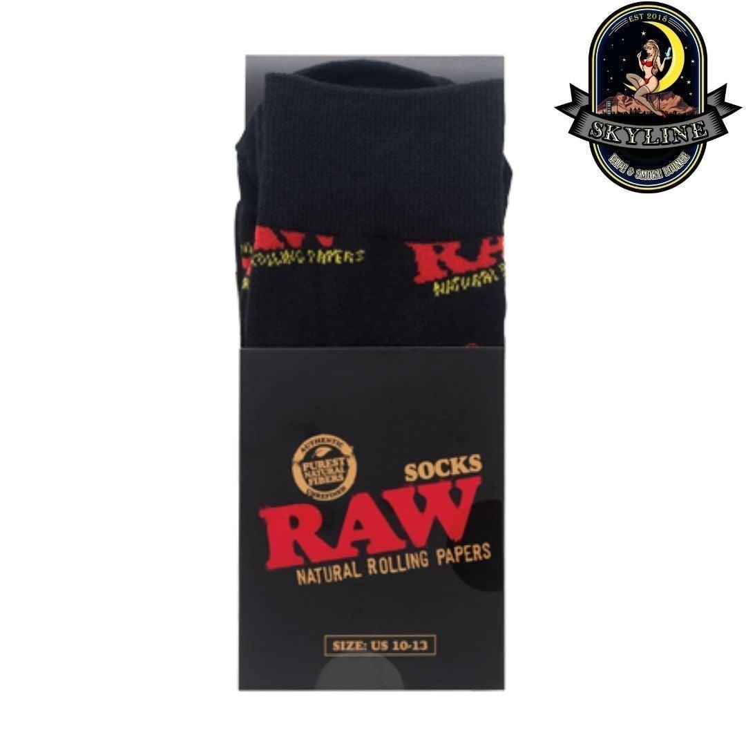 Raw Black Socks | RAW | Skyline Vape & Smoke Lounge | South Africa
