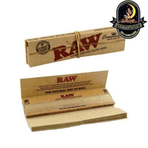 RAW Classic Connoisseur Kingsize Slim With Filters | RAW | Skyline Vape & Smoke Lounge | South Africa