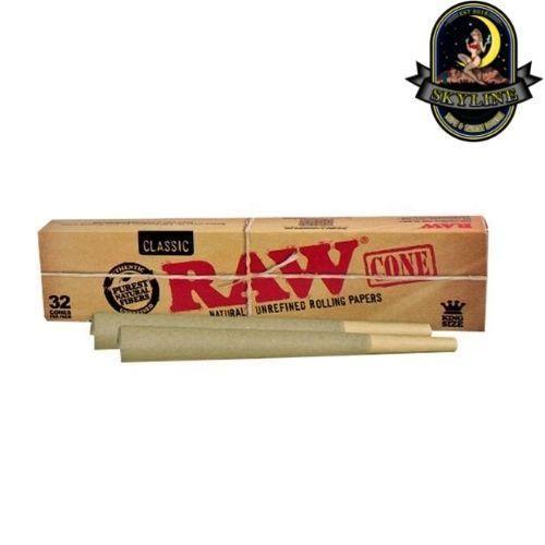 RAW Classic Kingsize Cones Box Of 32 | RAW | Skyline Vape & Smoke Lounge | South Africa
