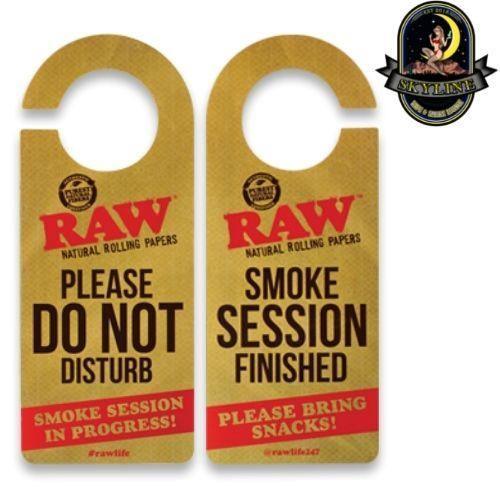 RAW Do Not Disturb Sign | RAW | Skyline Vape & Smoke Lounge | South Africa