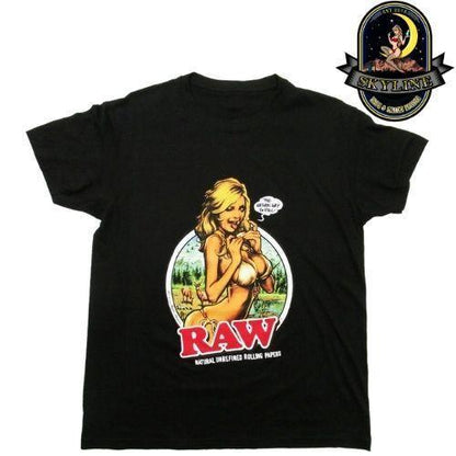 Raw Girl Shirt | RAW | Skyline Vape & Smoke Lounge | South Africa