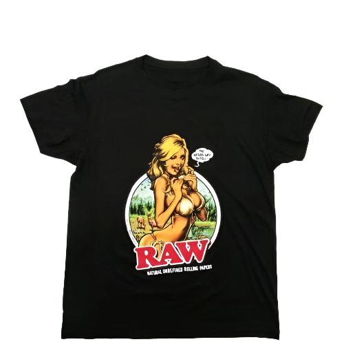 Raw Girl Shirt | RAW | Skyline Vape & Smoke Lounge | South Africa