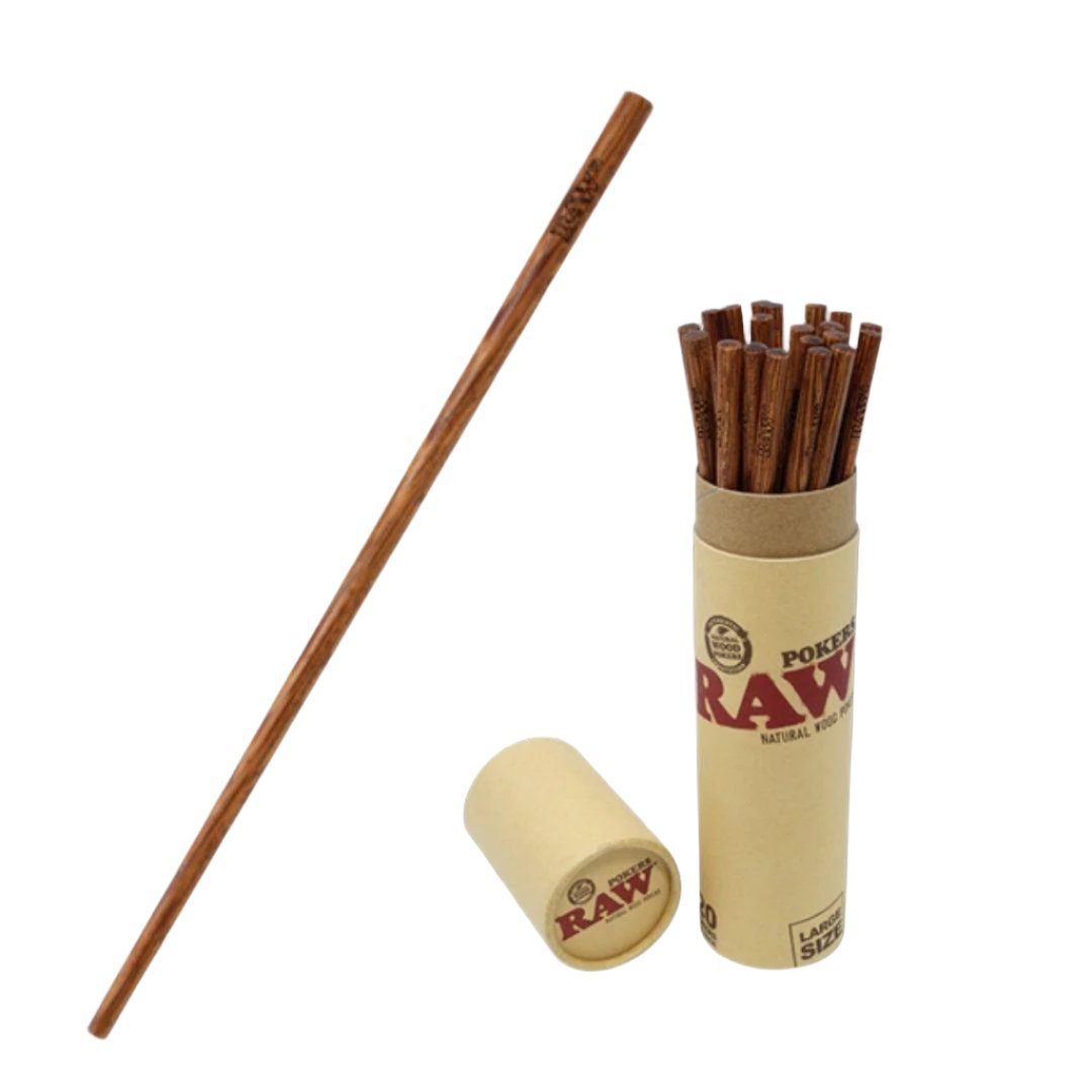 RAW Natural Wood Pokers | RAW | Skyline Smoke Company | South Africa