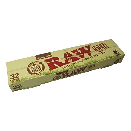RAW Organic Kingsize Cones Box Of 32 | RAW | Skyline Smoke Company | South Africa