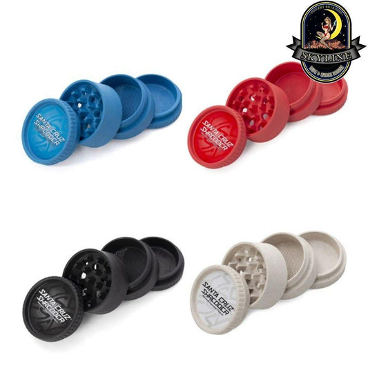 Santa Cruz 4 Piece Hemp Grinder | Santa Cruz Shredder | Skyline Smoke Company | South Africa