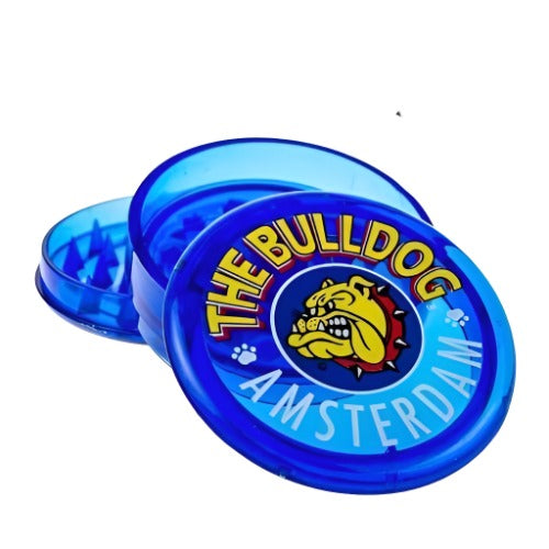 The Bulldog Plastic 3 Piece Grinder | The Bulldog Amsterdam | Skyline Smoke Company | South Africa