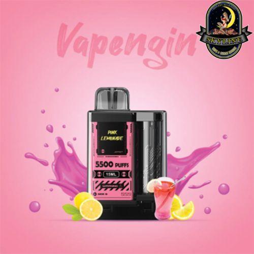 Vapengin 5500 Puff Rechargeable Pink Lemonade Disposable Vape | Vapengin | Skyline Vape & Smoke Lounge | South Africa