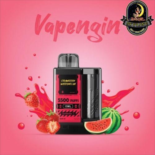 Vapengin 5500 Puff Rechargeable Strawberry Watermelon Disposable Vape | Vapengin | Skyline Vape & Smoke Lounge | South Africa