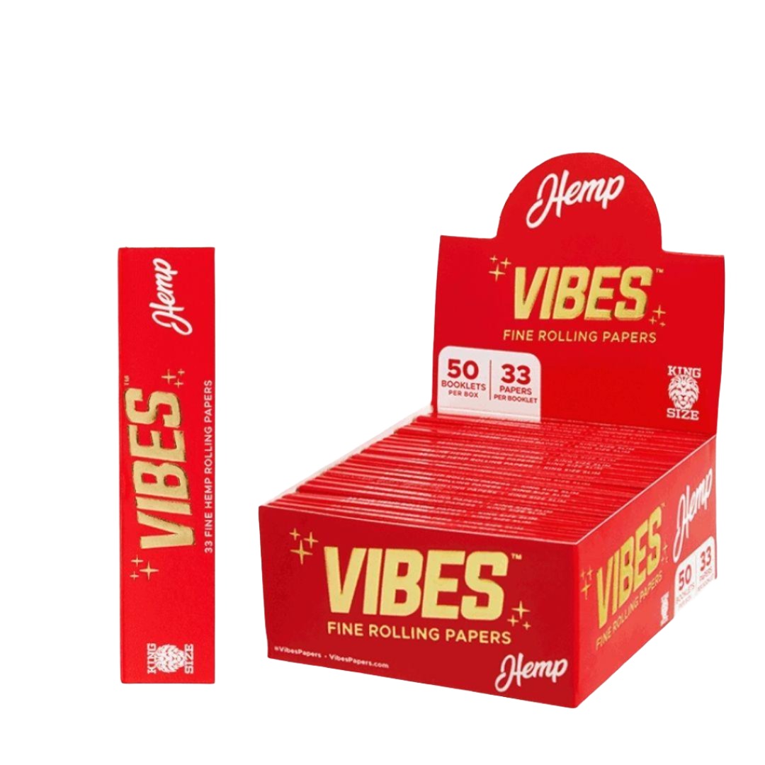 Vibes Hemp Papers Kingsize Slim | Skyline Smoke Shop | South Africa