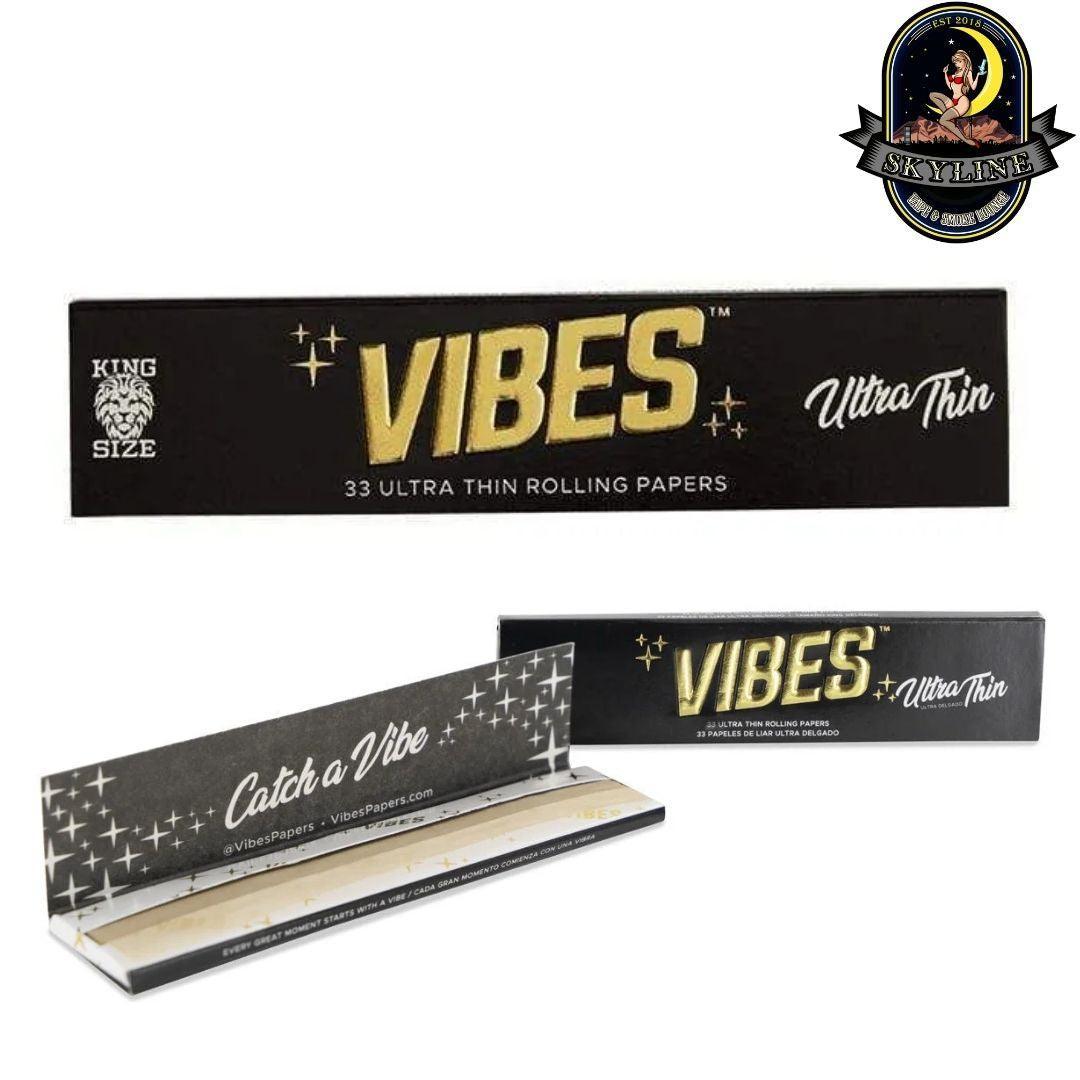 Vibes Ultra Thin Papers Kingsize Slim | Vibes Papers | Skyline Vape & Smoke Lounge | South Africa