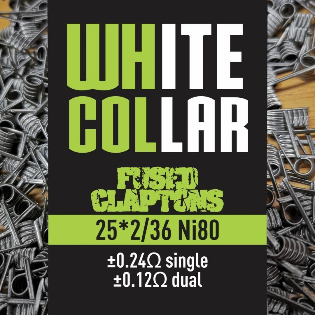 White Collar Coils Green Fused Claptons | White Collar Coils | Skyline Vape & Smoke Lounge | South Africa