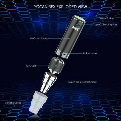 Yocan Rex Portable Enail Vaporizer Kit | Yocan | Skyline Vape & Smoke Lounge | South Africa